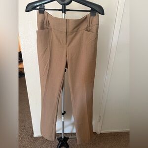 The Limited Tan Straight-Leg Cassidy Fit Work Trousers